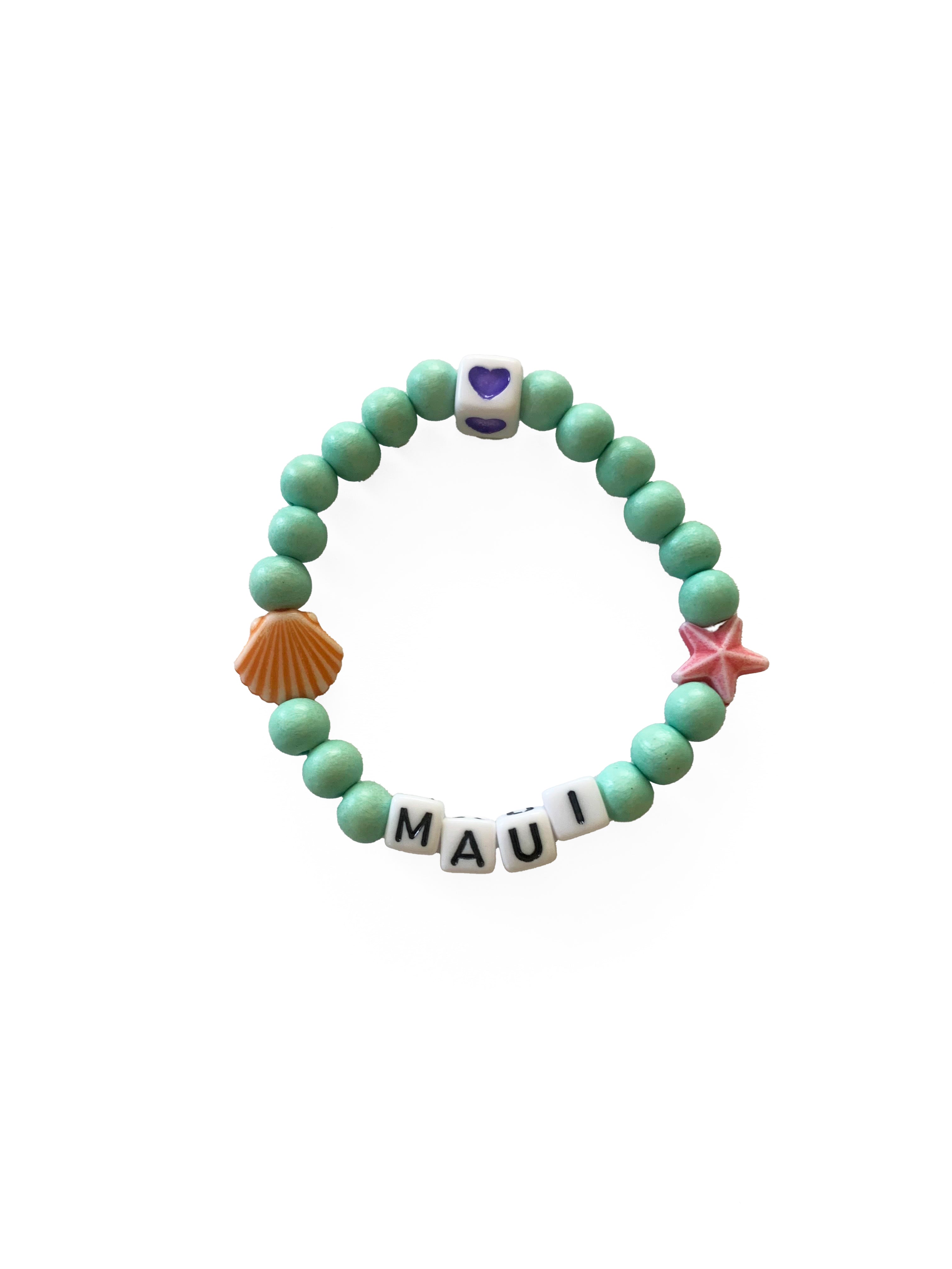 20% to Maui Food Bank — Maui Keiki Wooden bracelet