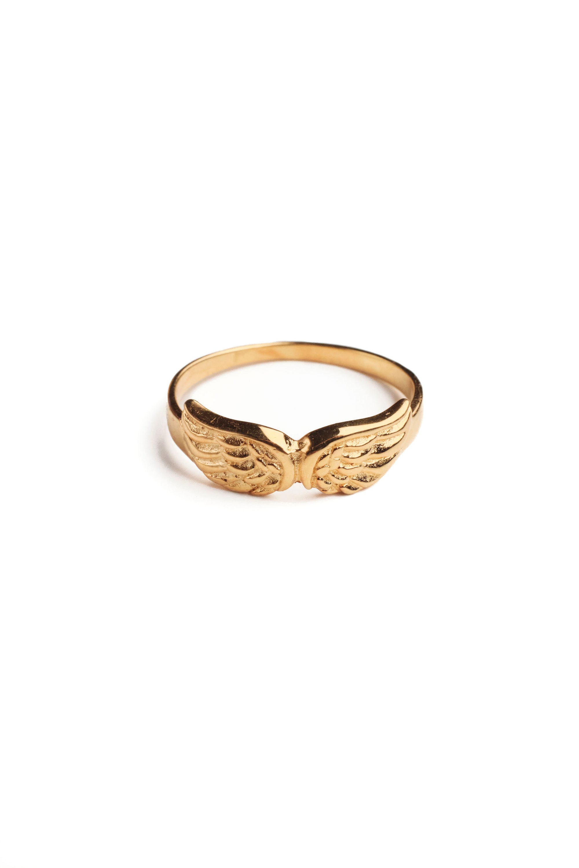 Angelica Angel Wings 18K Gold Vermeil Ring