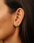 Olivia Peridot Stud Earrings