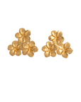 Melia Trio Flower Stud Earrings