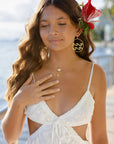 Coco Palm Tree Necklace