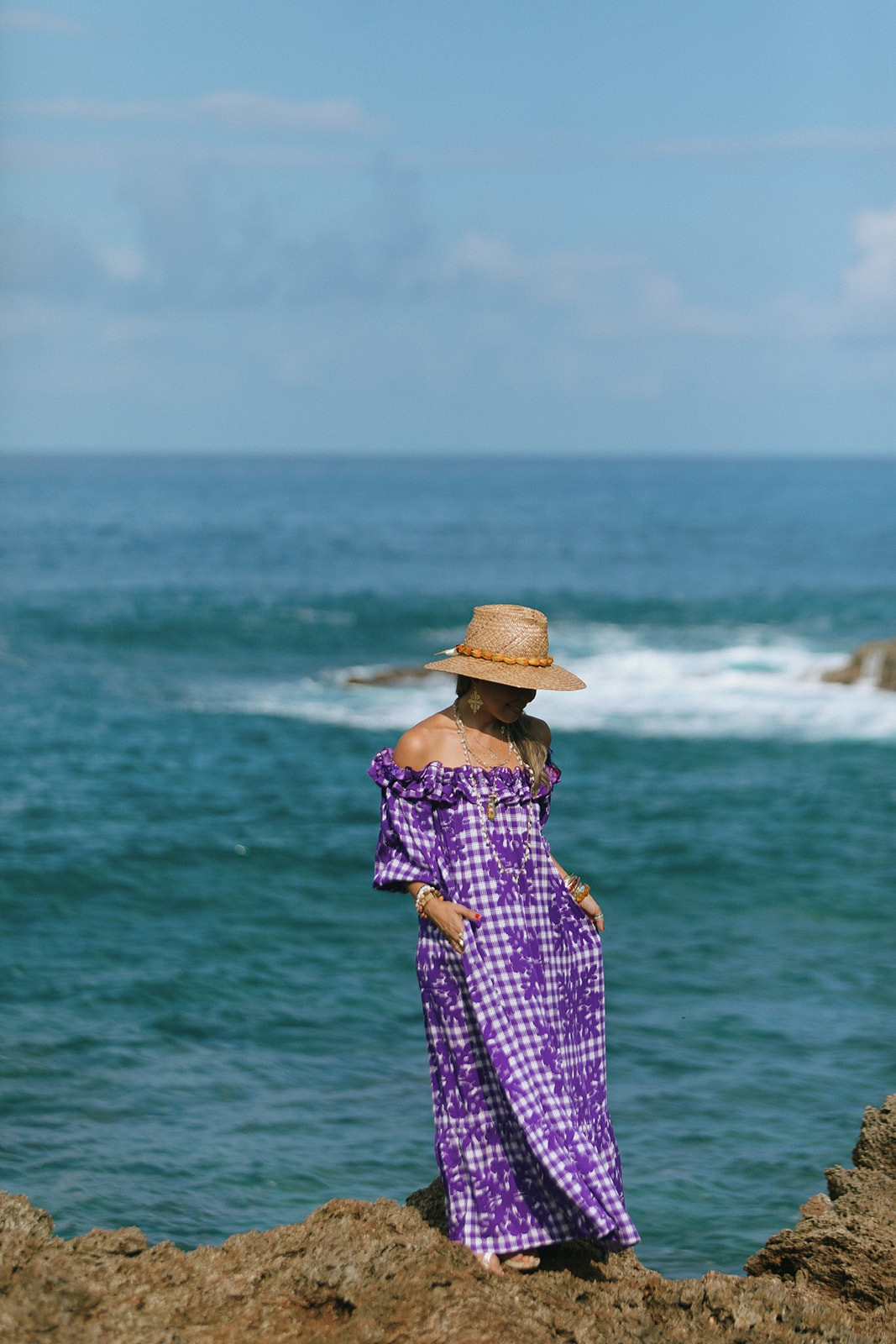 Kalia Mu'umu'u Dress Hibiscus Hawaiian Quilt – [ki-ele]
