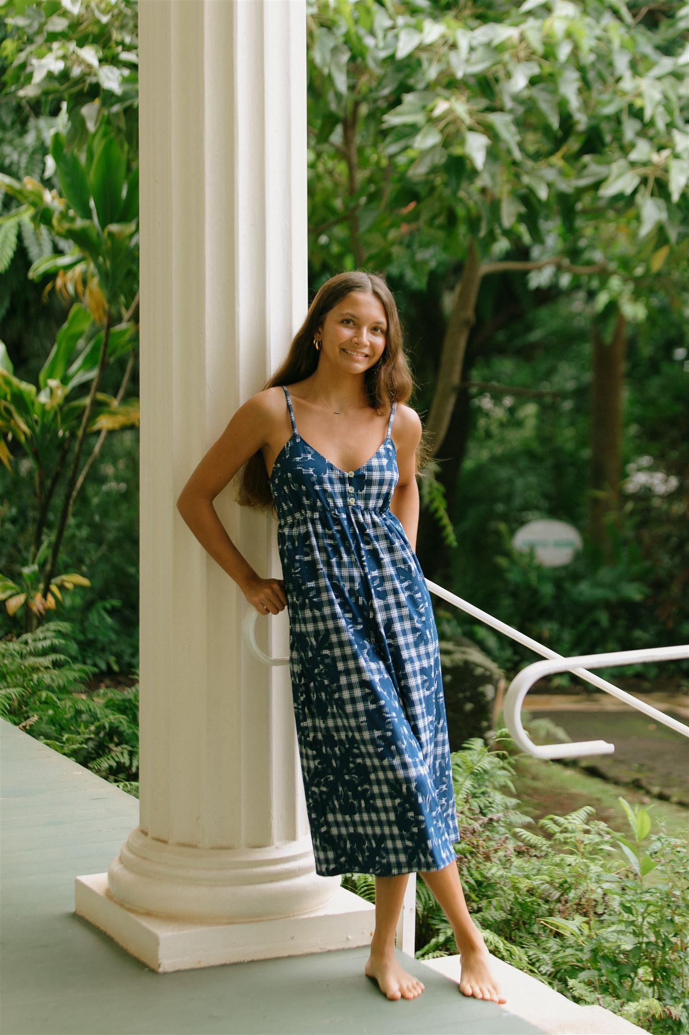Kirra Jumpsuit Hibiscus Hawaiian Quilt – [ki-ele]