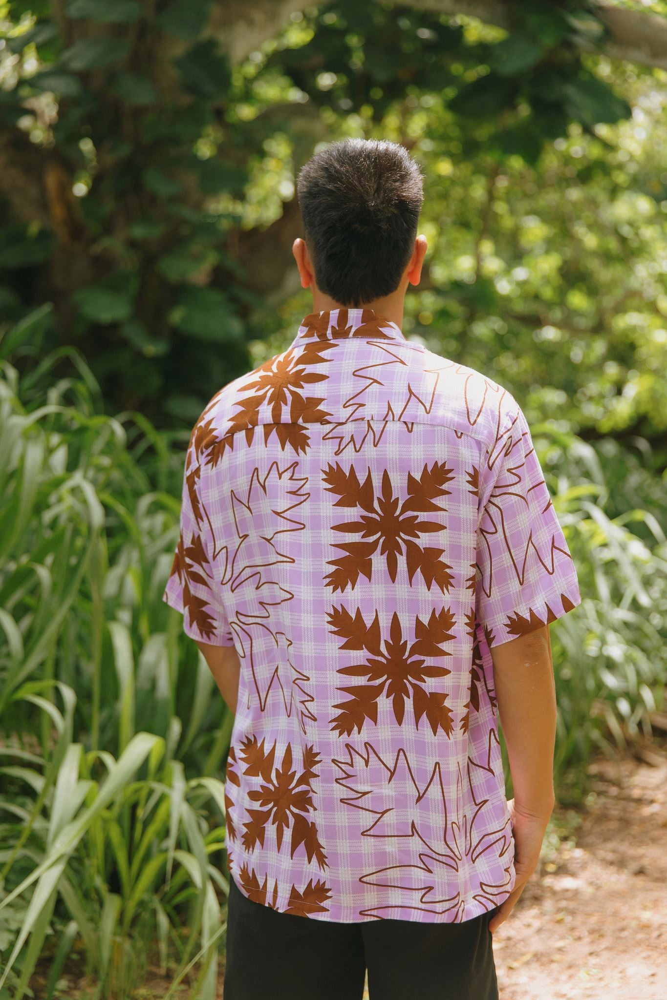 Aloha Shirt Heliconia Quilt