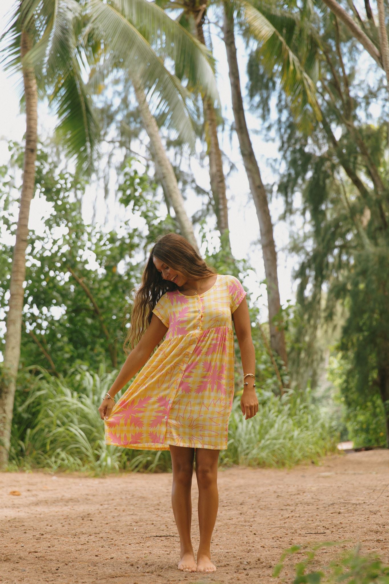 Babydoll Dress Heliconia Quilt