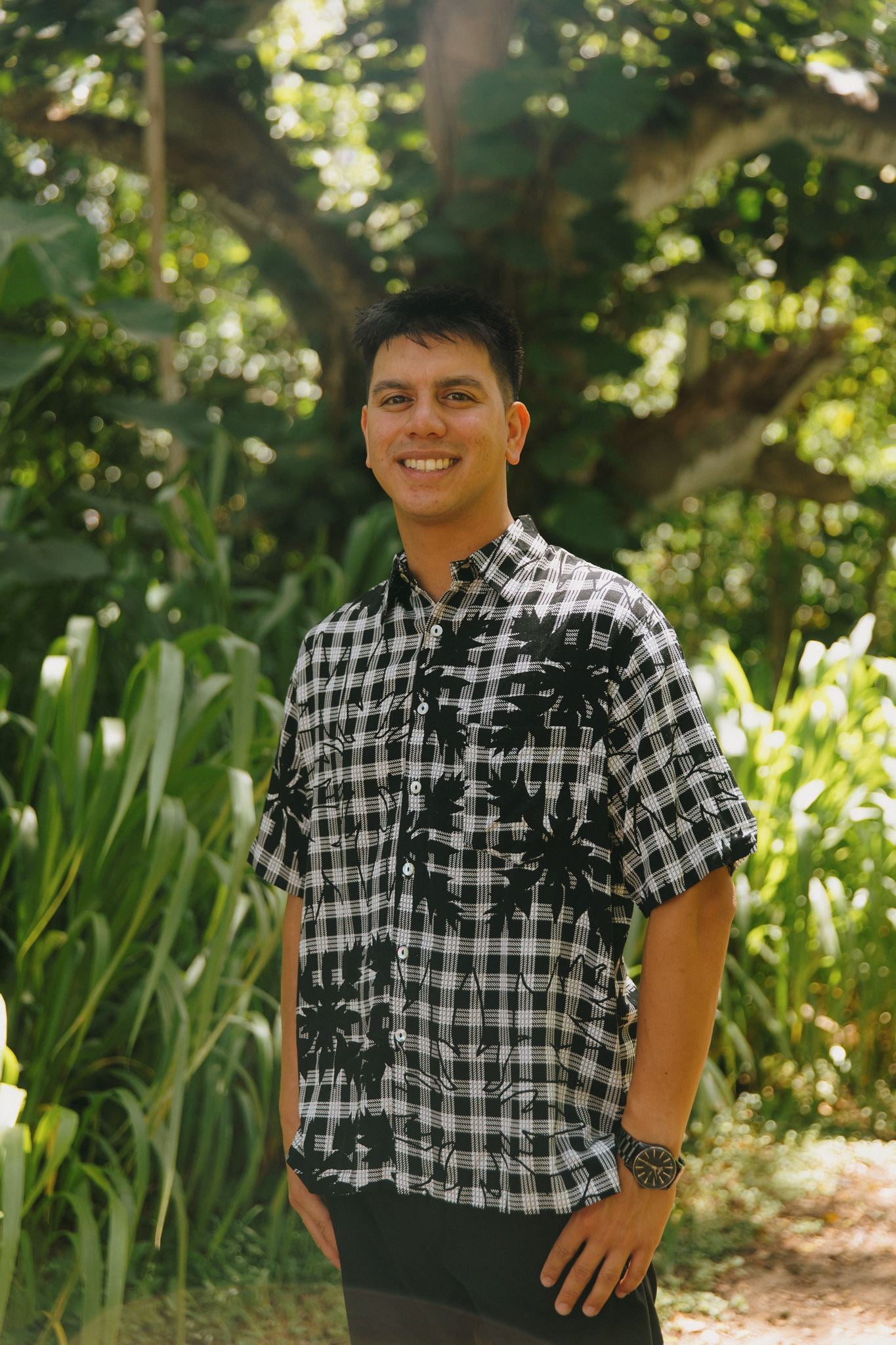 Aloha Shirt Heliconia Quilt
