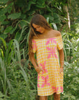 Rissa Dress Heliconia Quilt