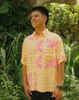 Aloha Shirt Heliconia Quilt