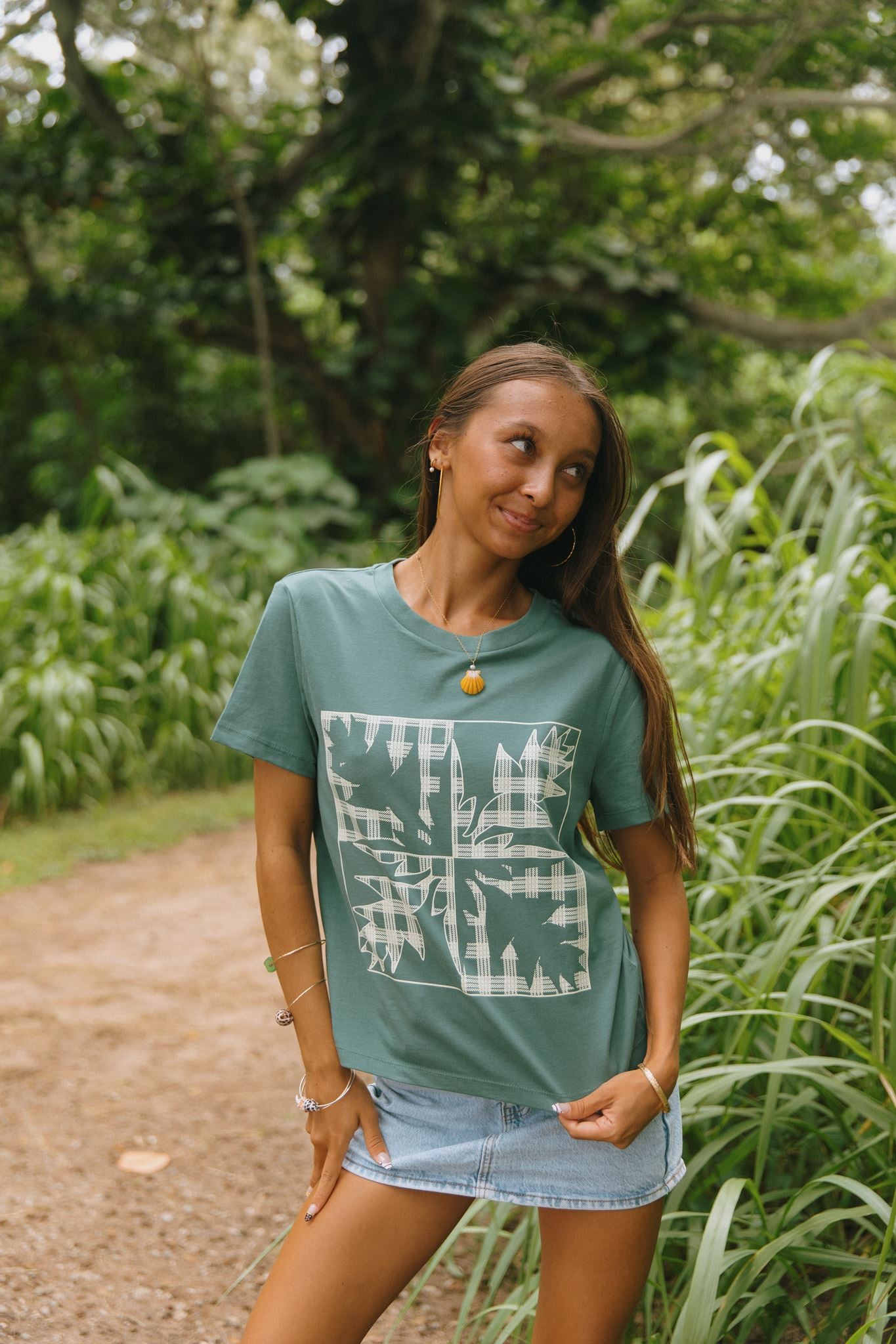 Organic Cotton Heliconia Tees