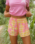 Rissa Shorts Heliconia Quilt