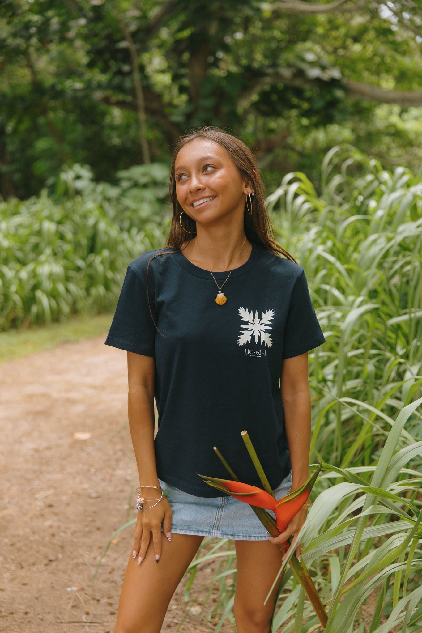 Organic Cotton Heliconia Tees
