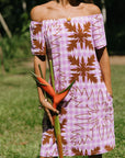 Rissa Dress Heliconia Quilt