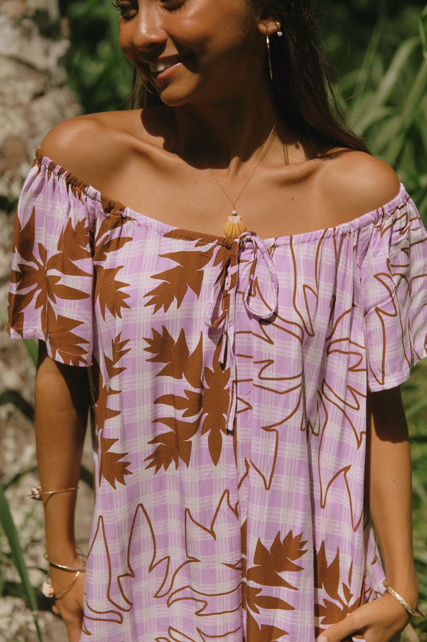 Kyra Romper Heliconia Quilt