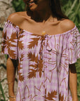Kyra Romper Heliconia Quilt