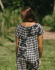 Kyra Romper Heliconia Quilt