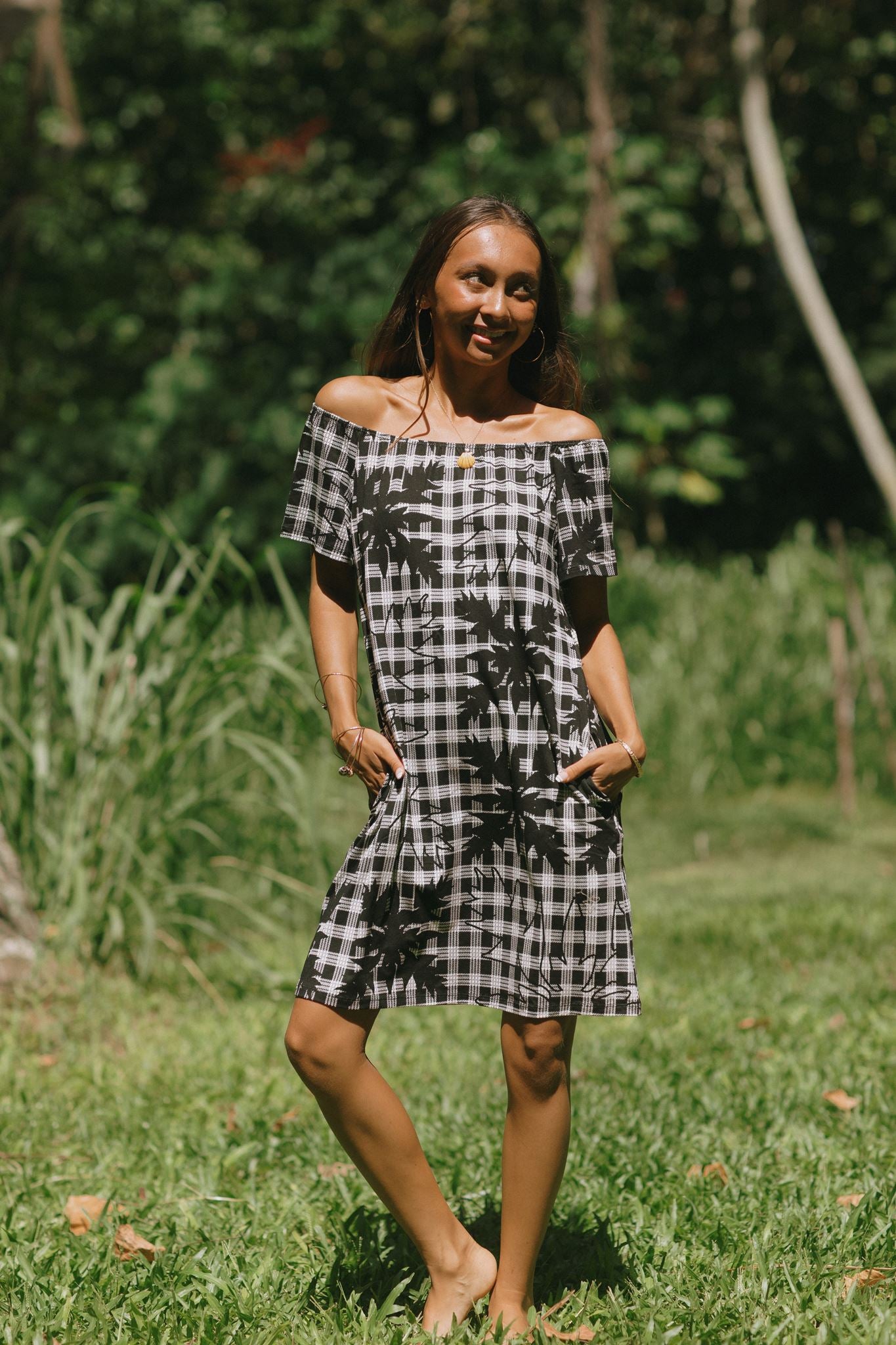 Rissa Dress Heliconia Quilt
