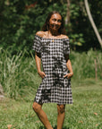 Rissa Dress Heliconia Quilt