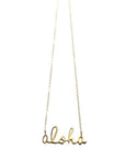 Large Simply Aloha necklace