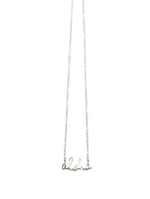 Small Simply Aloha necklace