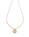 Ayla Organic Medium Disc Necklace