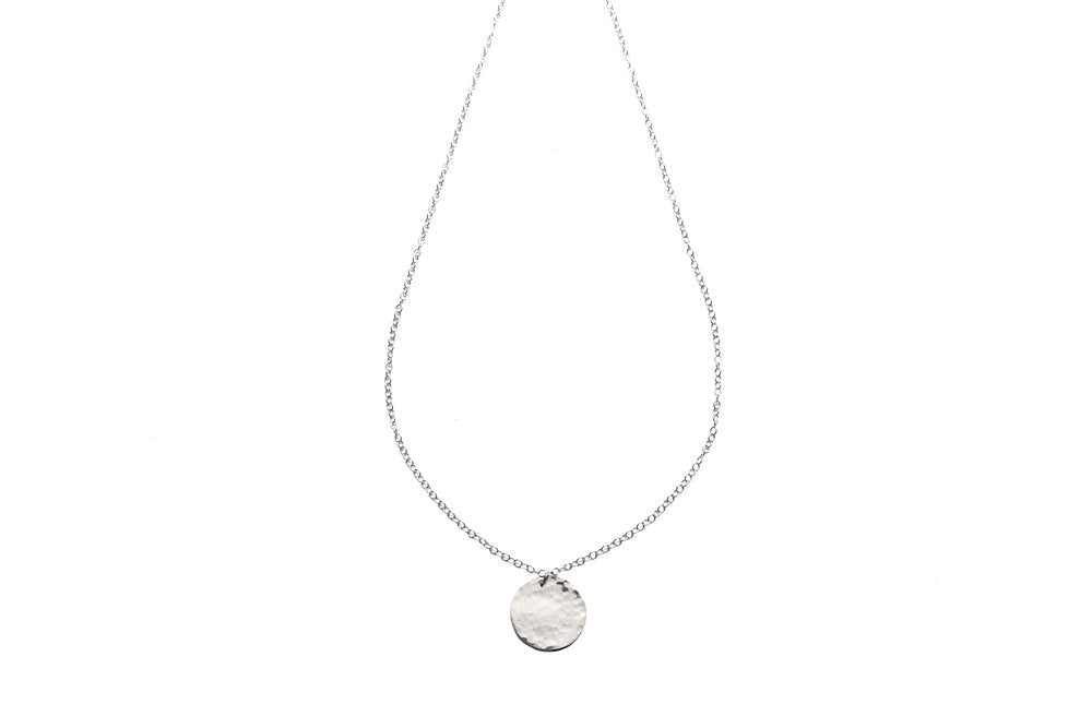 Ayla Organic Medium Disc Necklace