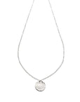 Ayla Organic Medium Disc Necklace