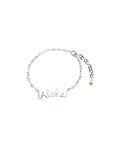 Aloha Wailea Wire Script Chain bracelet