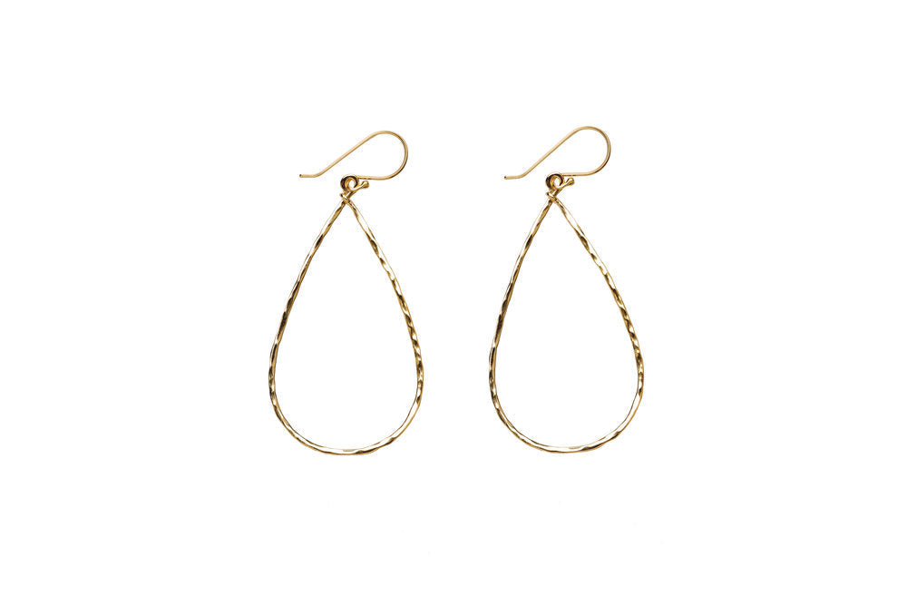 Chloe Large Teardrop Earrings