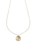 Ayla Organic Small Disc Necklace