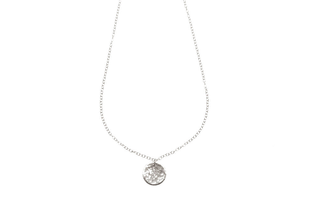 Ayla Organic Small Disc Necklace