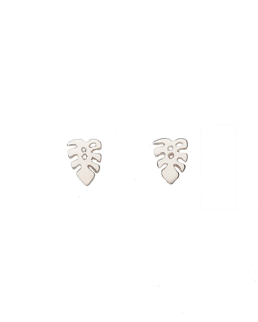 Manoa Monstera studs