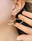 Maui Medium Silhouette drop earrings