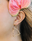 Big Island Medium Silhouette drop earrings