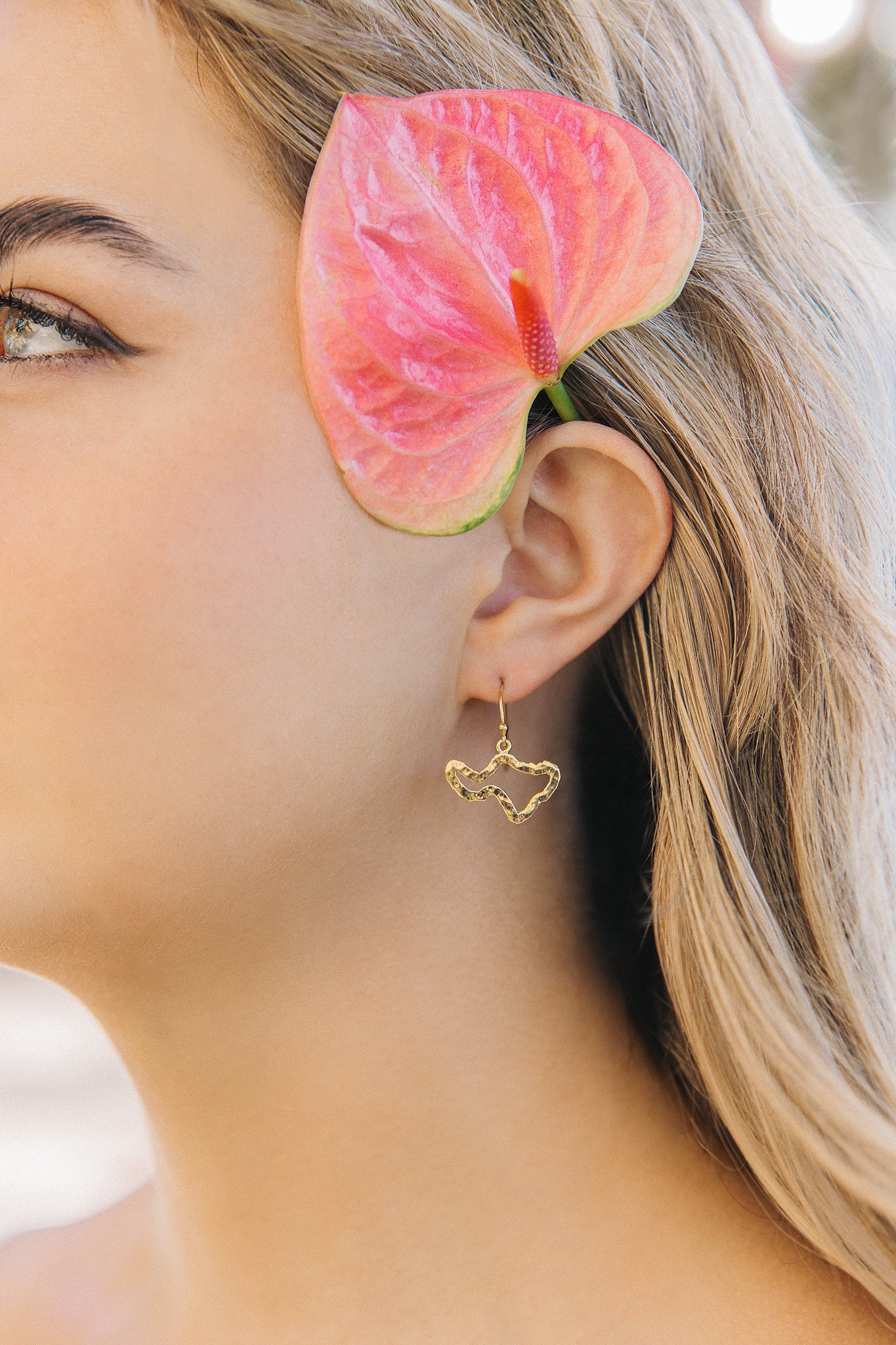 20% to Maui Food Bank — Maui Petite Silhouette drop earrings