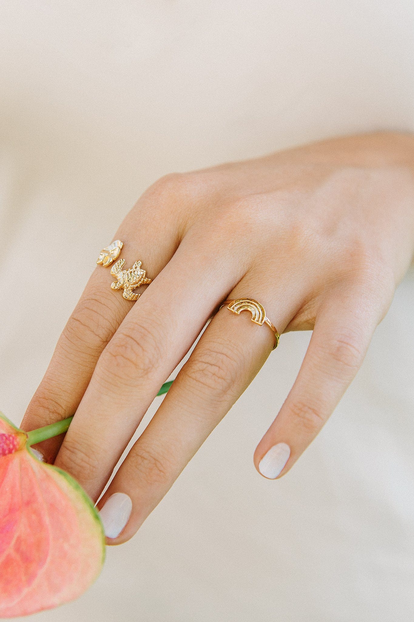 Hawaiian Rainbow ring