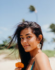 Aloha Hibiscus earrings