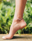 Aloha Wailea Wire Script Chain anklet