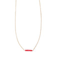 Aleah Coral Beaded necklace