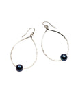 Dark Pearl Harbor Teardrop earrings