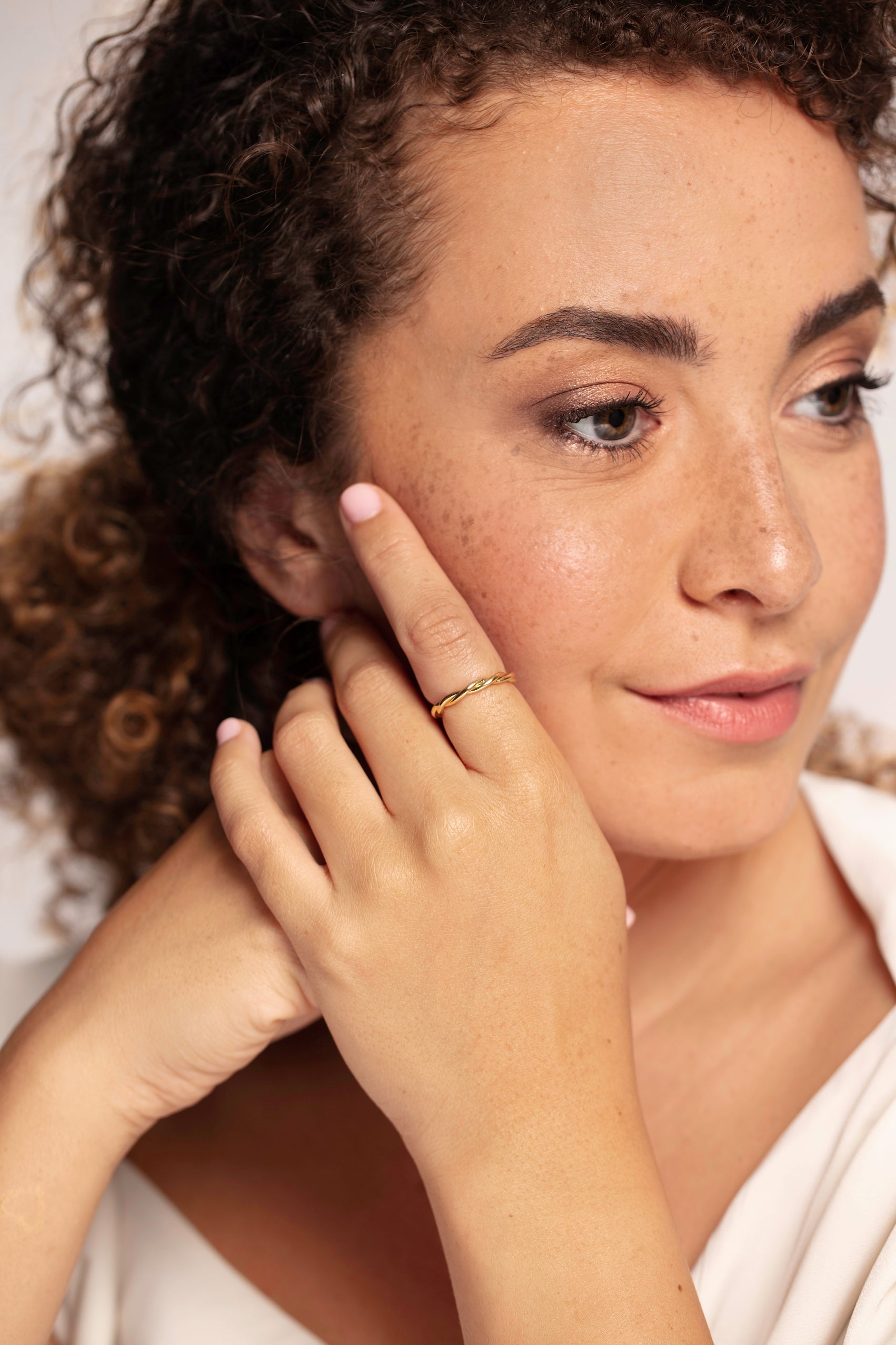 Danielle 18K Gold Vermeil Ring