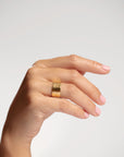 Trinity 18K Gold Vermeil Ring