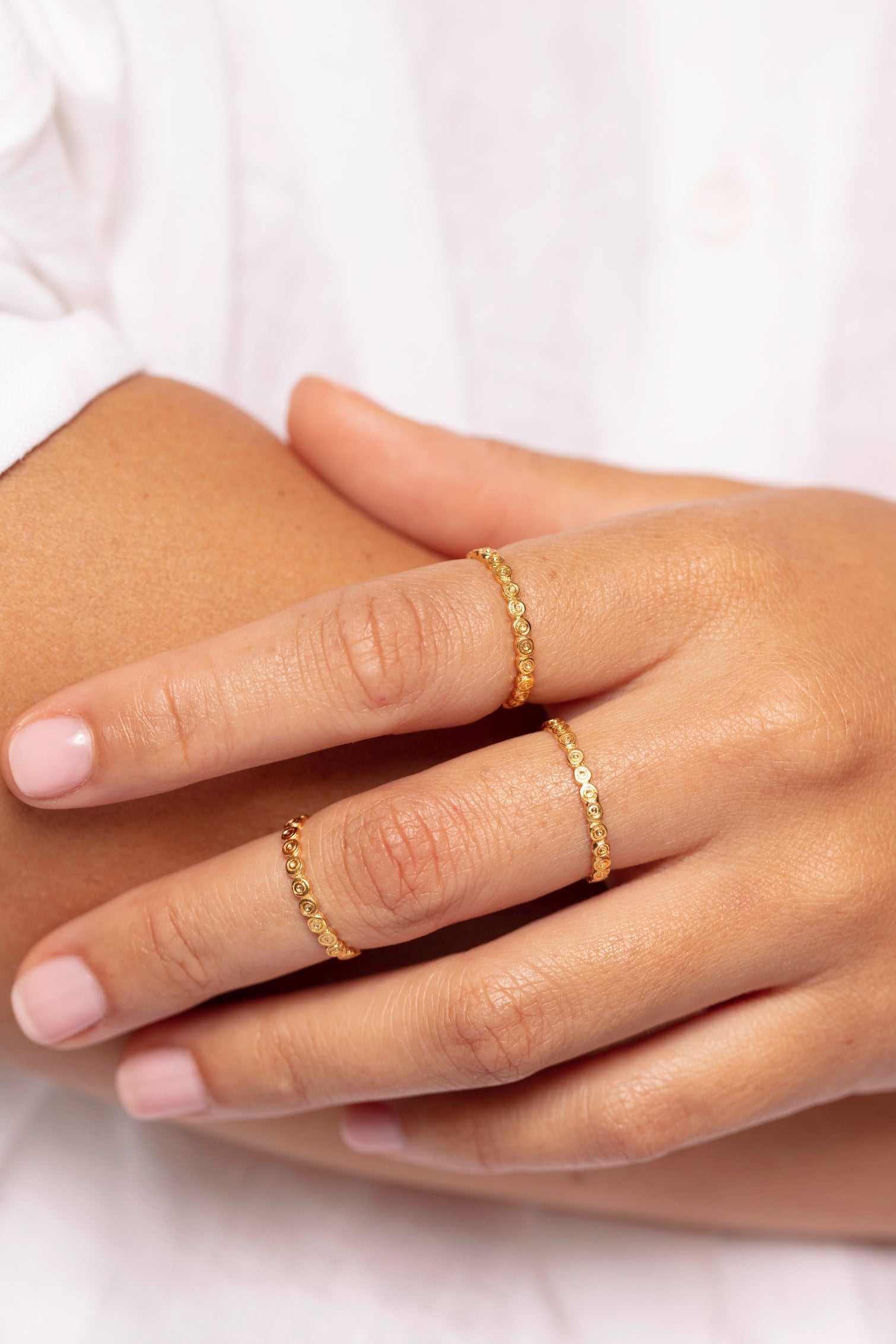 Andrea 18K Gold Vermeil Ring