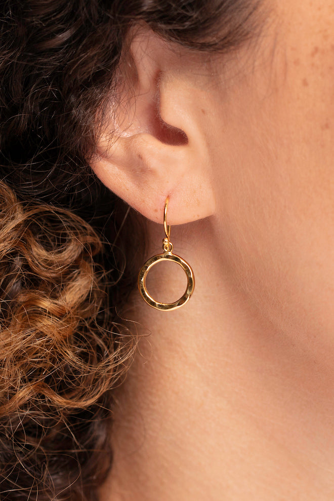 Chelsea Mini Hoop Drop Earrings