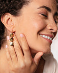 Jacqueline Trio Drop Earrings