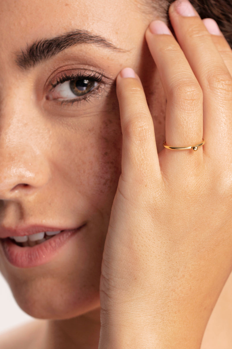 Claudia 18K Gold Vermeil Ring