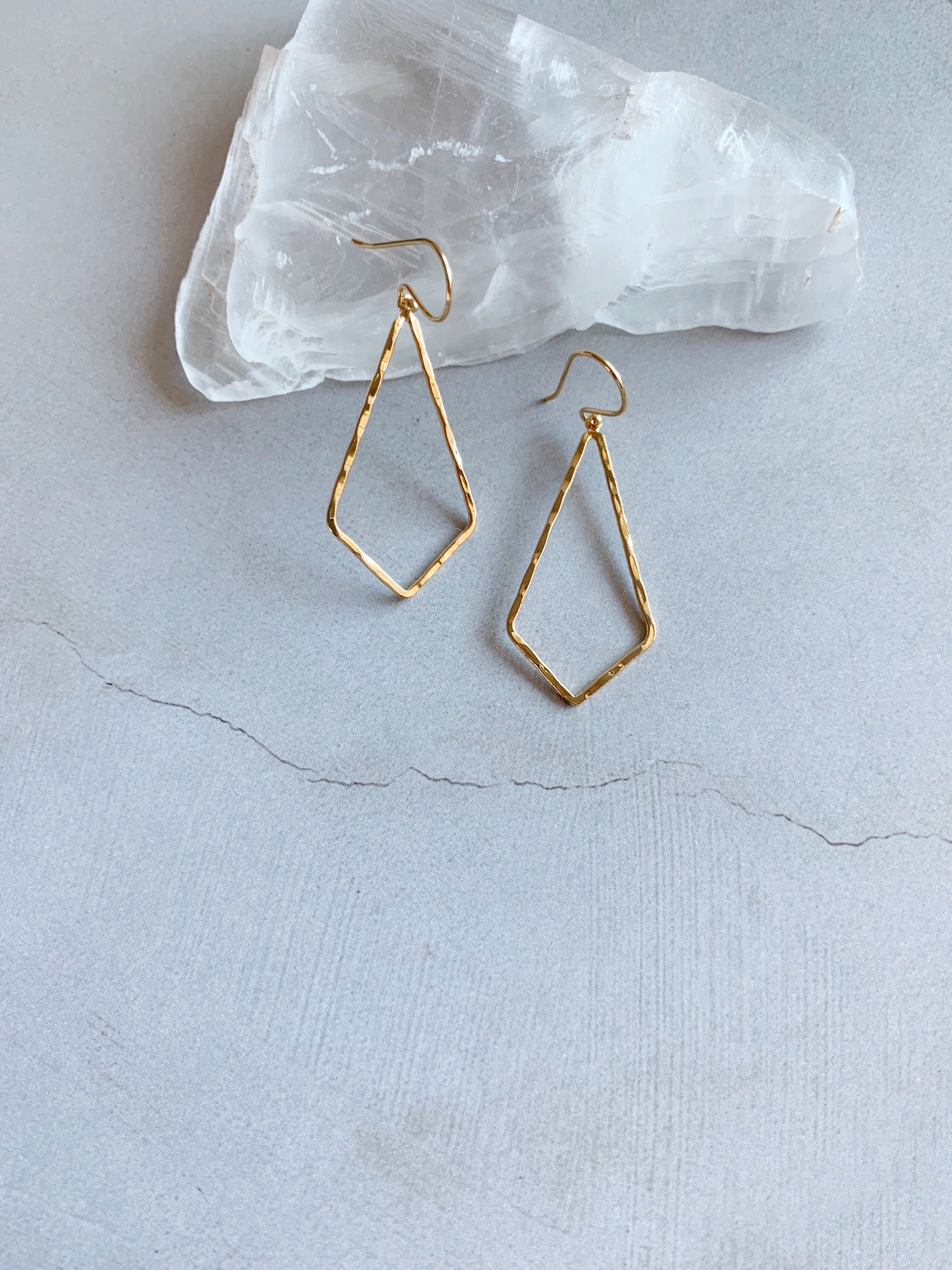 Gigi Small Diamond Drop Earrings