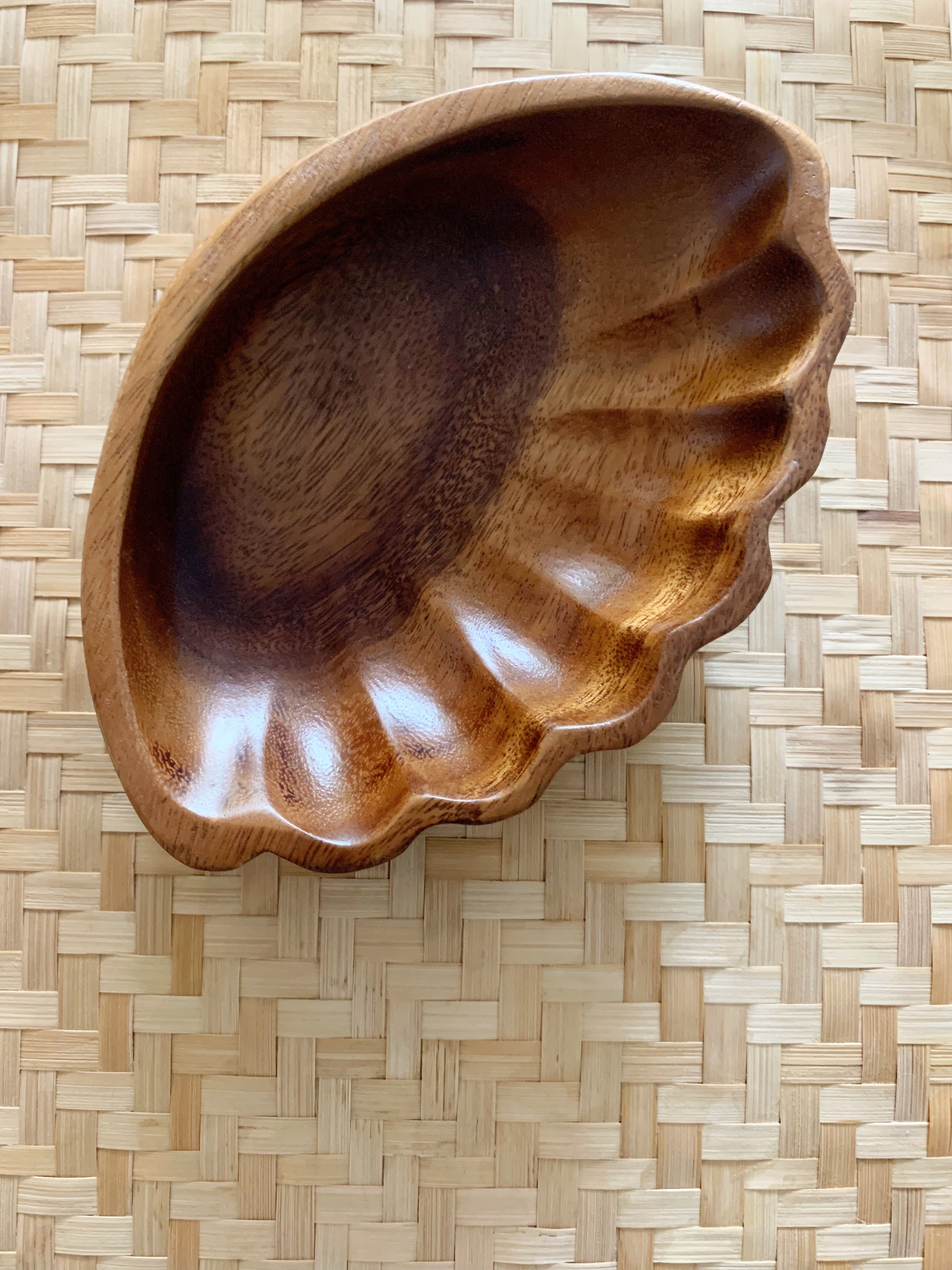 Seashell Wooden Decor bowl