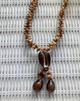 Leia Cone + Cowrie Shell Lei necklace