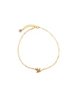 Bird of Paradise Flower Chain anklet