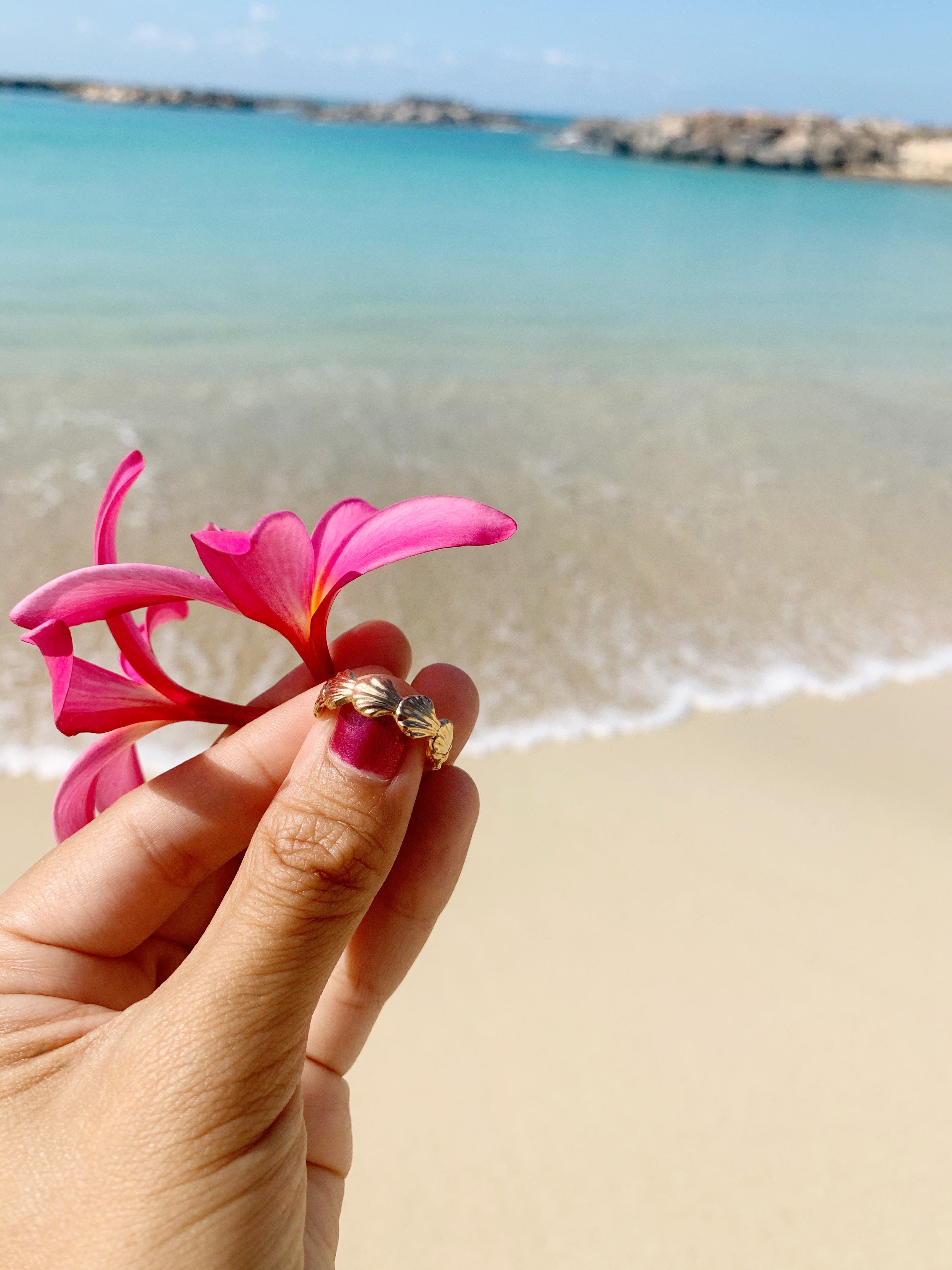 Forever Seashell ring